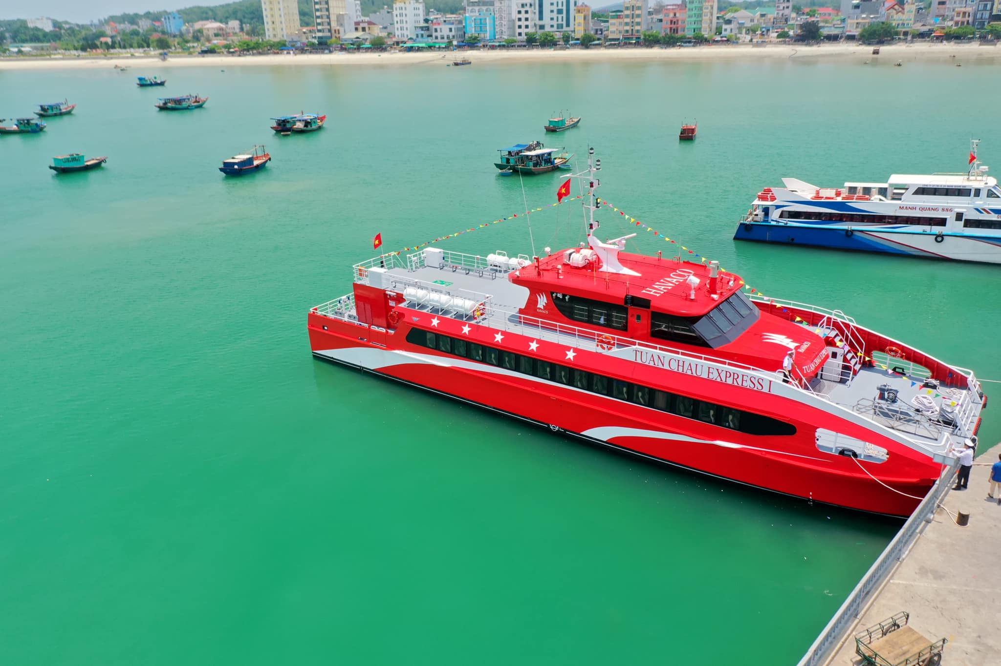 Tàu cao tốc Havaco Cảng Ao Tiên đi Cô Tô