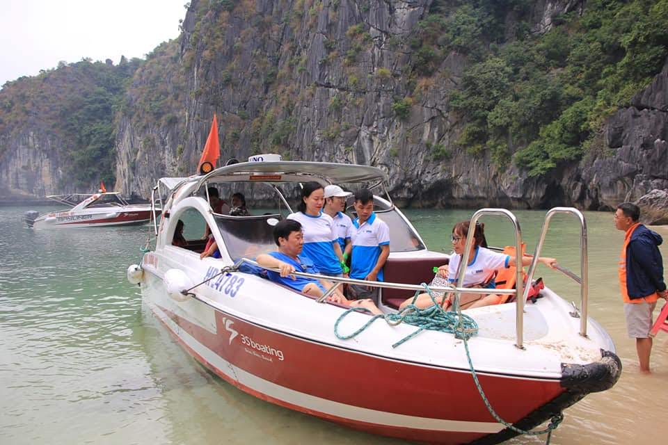 Cho thuê Cano tham quan vịnh Hạ Long